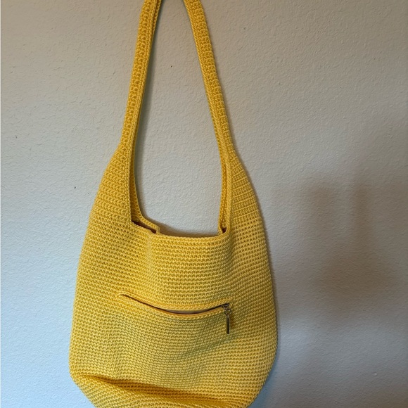 The Sak Yellow Textured Shoulder Bag - Picture 2 of 4